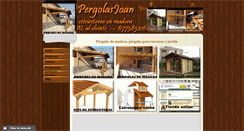 Desktop Screenshot of pergolasjoan.es